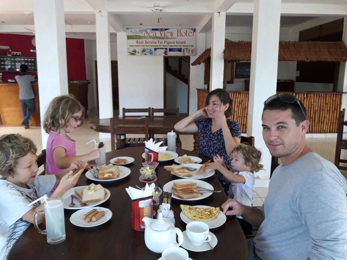 Sea View Beach Hotel Nilaveli Dış mekan fotoğraf